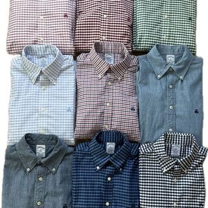 ⚡️FLASH SALE⚡️NWOT Brooks Brothers Regent Fit Button Down Shirts - Set of Nine!